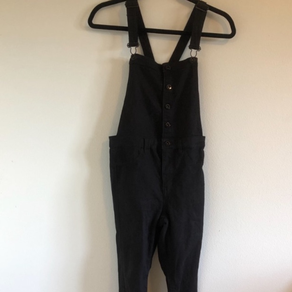 black skinny overalls from h&m